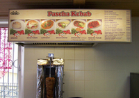 Pascha Kebab, Leuchtkasten